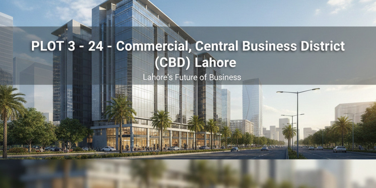 PLOT 3 – 24 – Commercial, Central Business District (CBD) Lahore