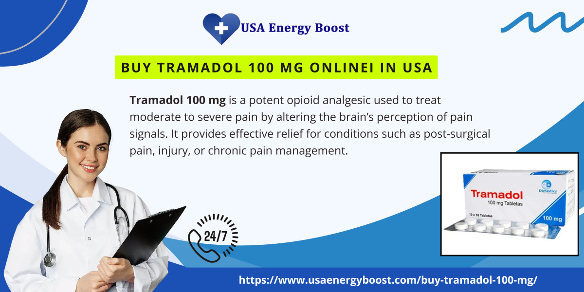 Buy Tramadol 100 mg Online – Legal, Safe, and Reliable Way to Order in USA